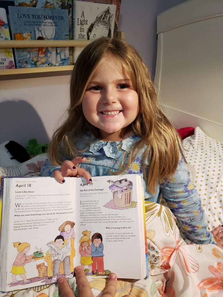 Sophie accepted Jesus Christ as her savior and friend on April 18, 2021